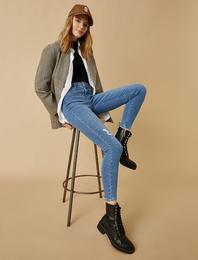 Yüksek Bel Skinny Kot Pantolon - Carmen Jean