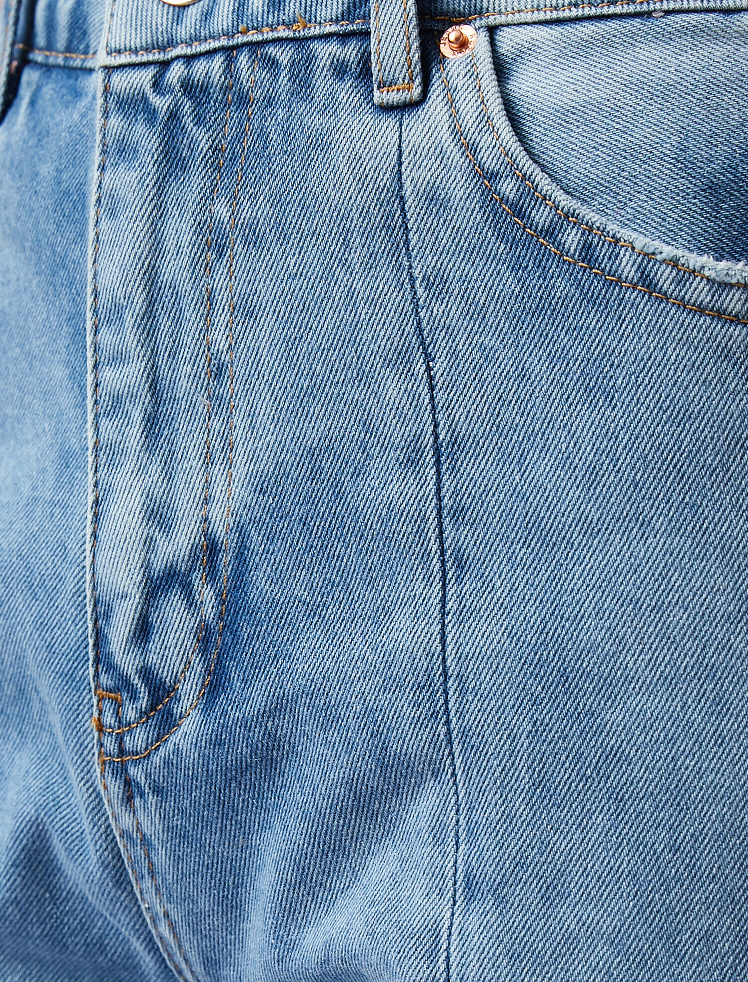   Pamuklu Jean Pantolon