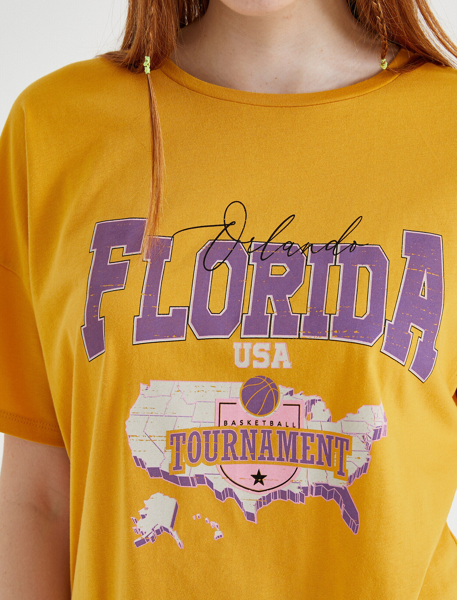   Baskılı Tişört Pamuklu