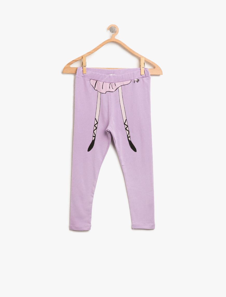  Kız Çocuk Baskılı Pijama Takımı