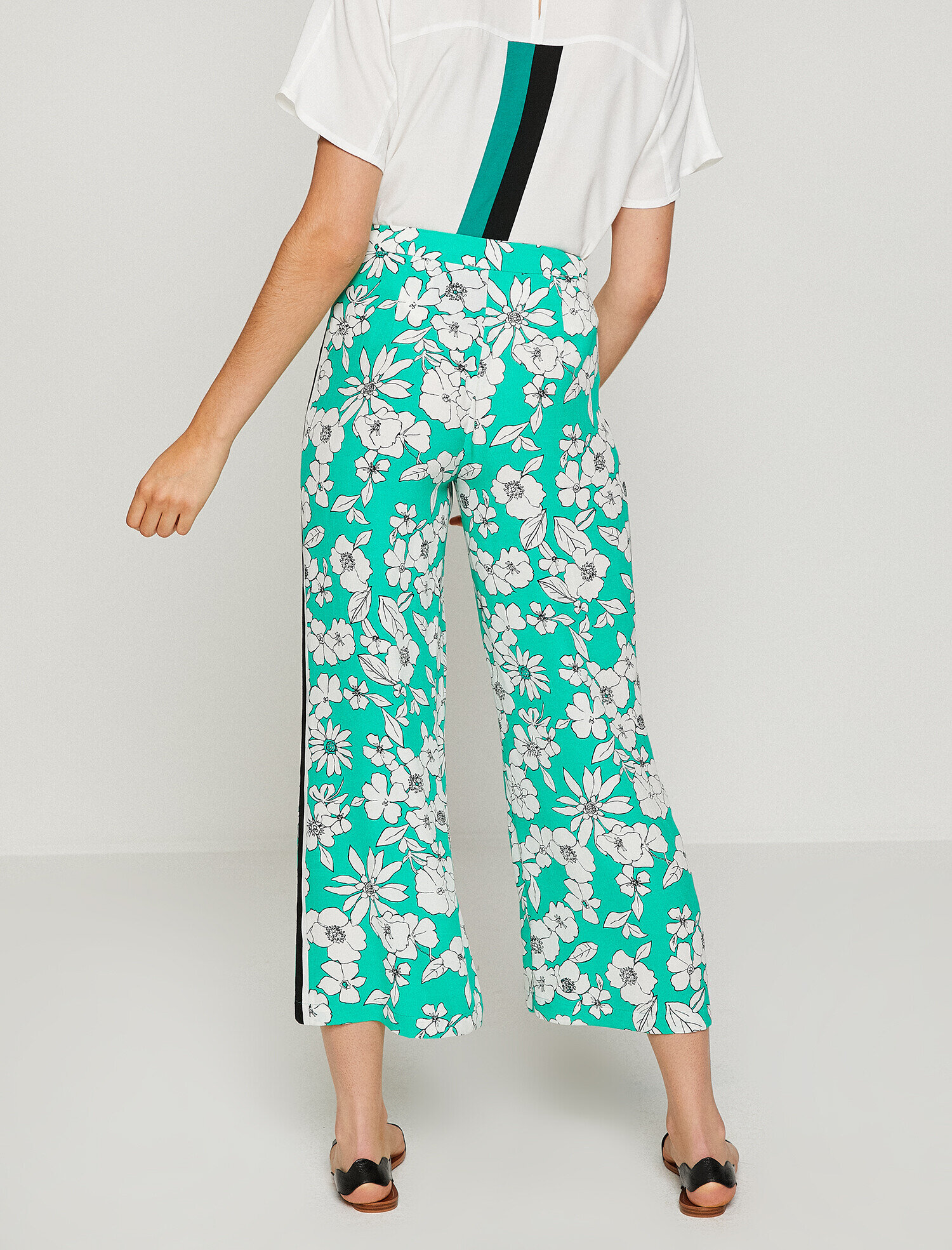   Çiçekli Pantolon