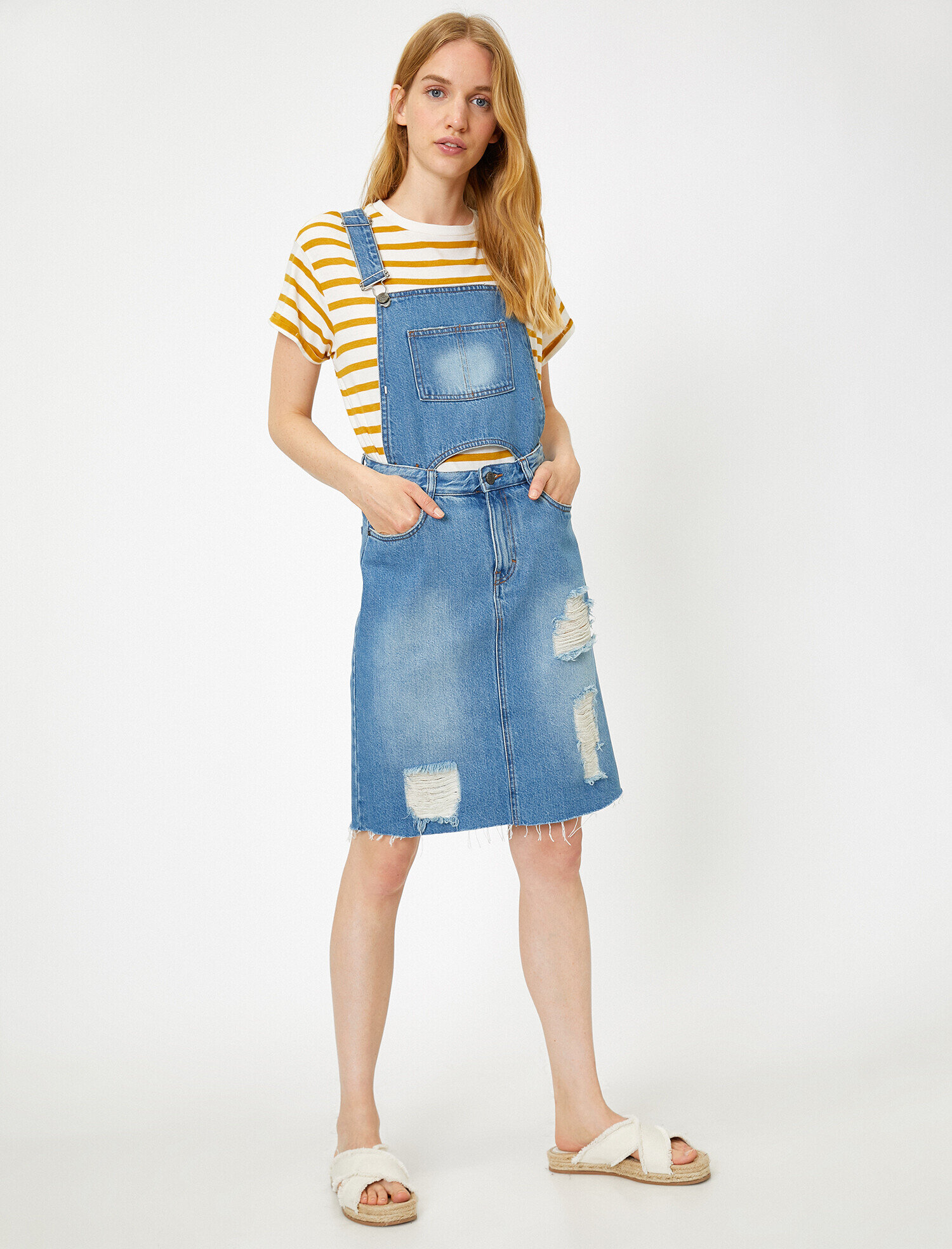   Cep Detaylı Jean Tulum