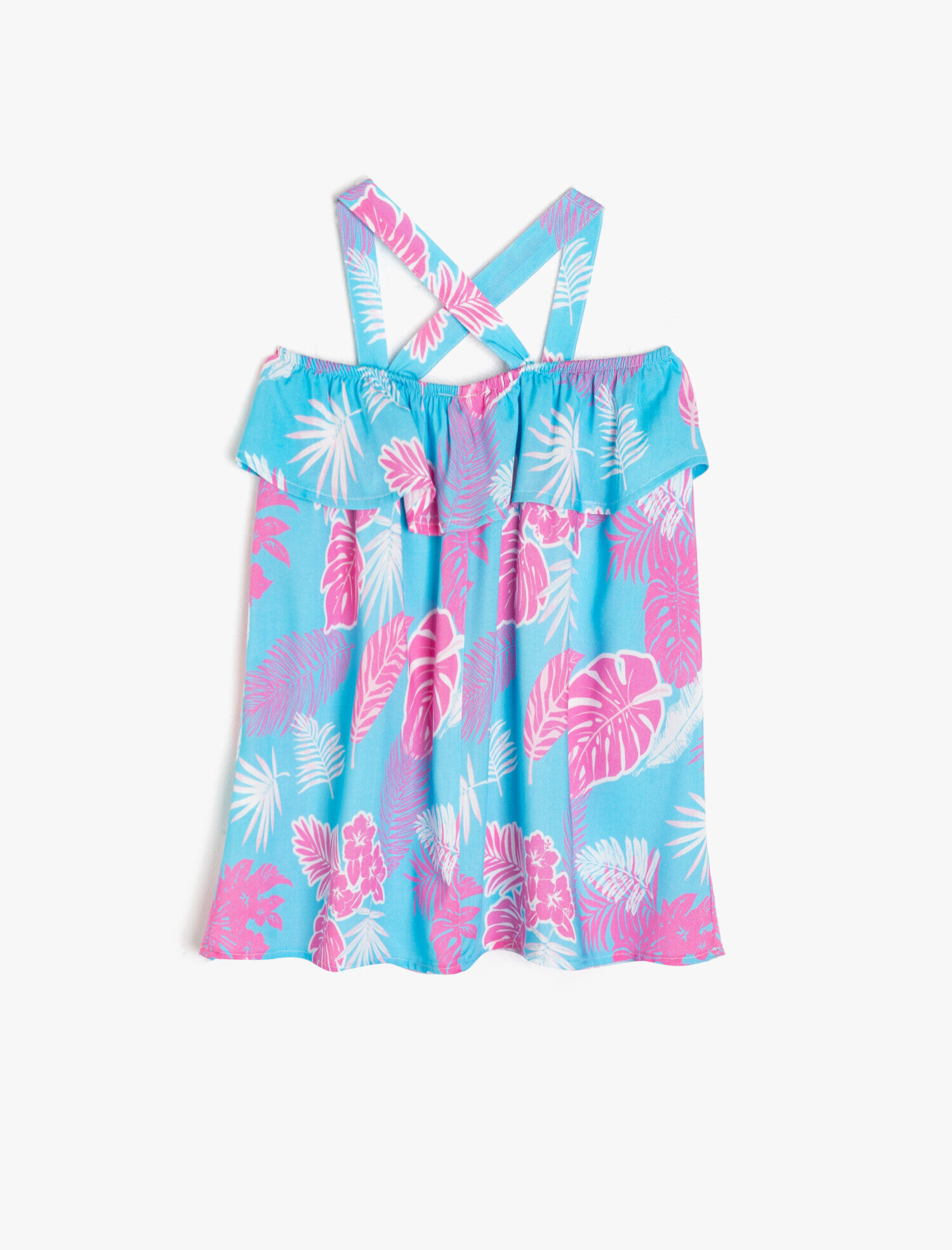  Kız Çocuk Desenli Elbise