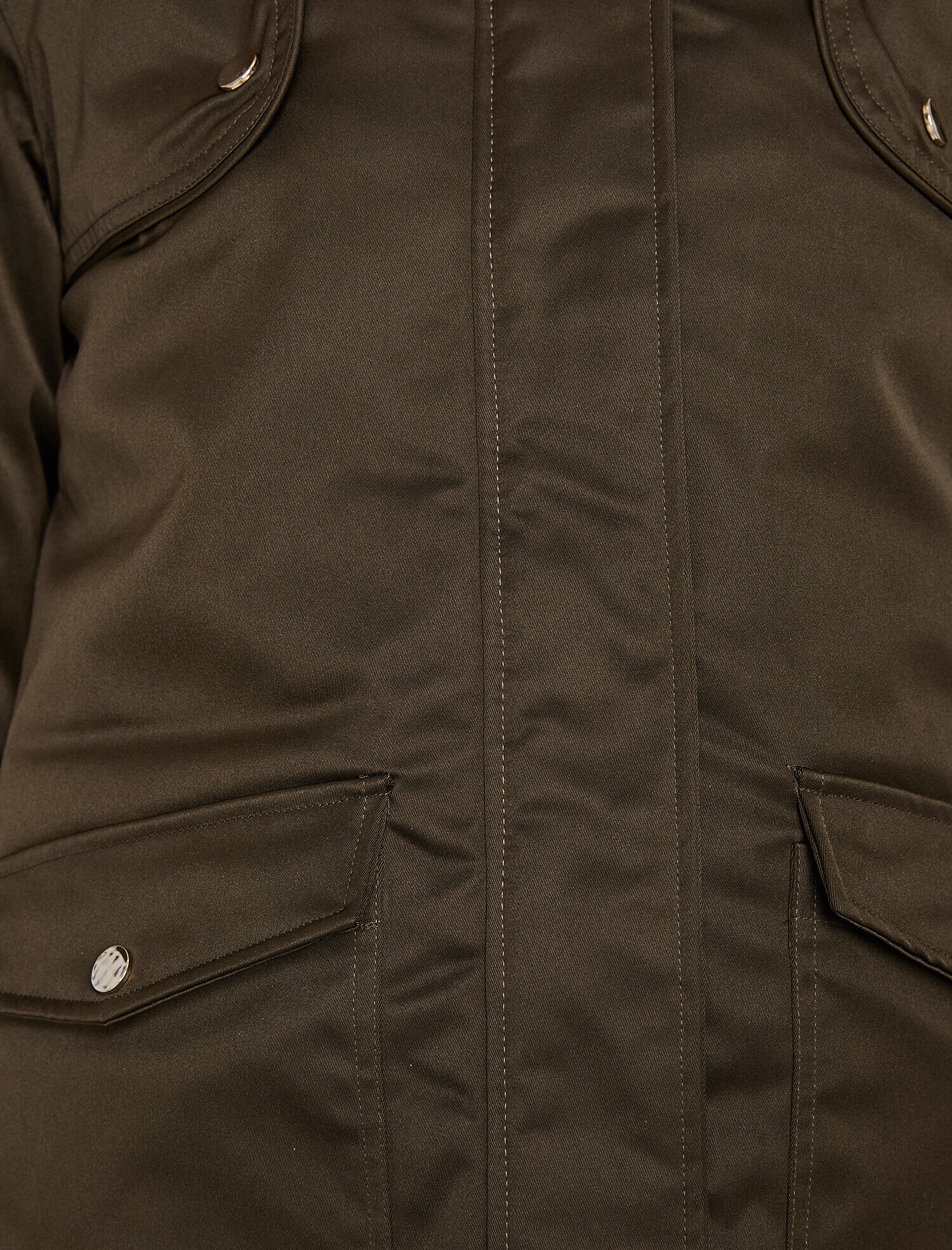   Suni Kürk Detaylı Parka