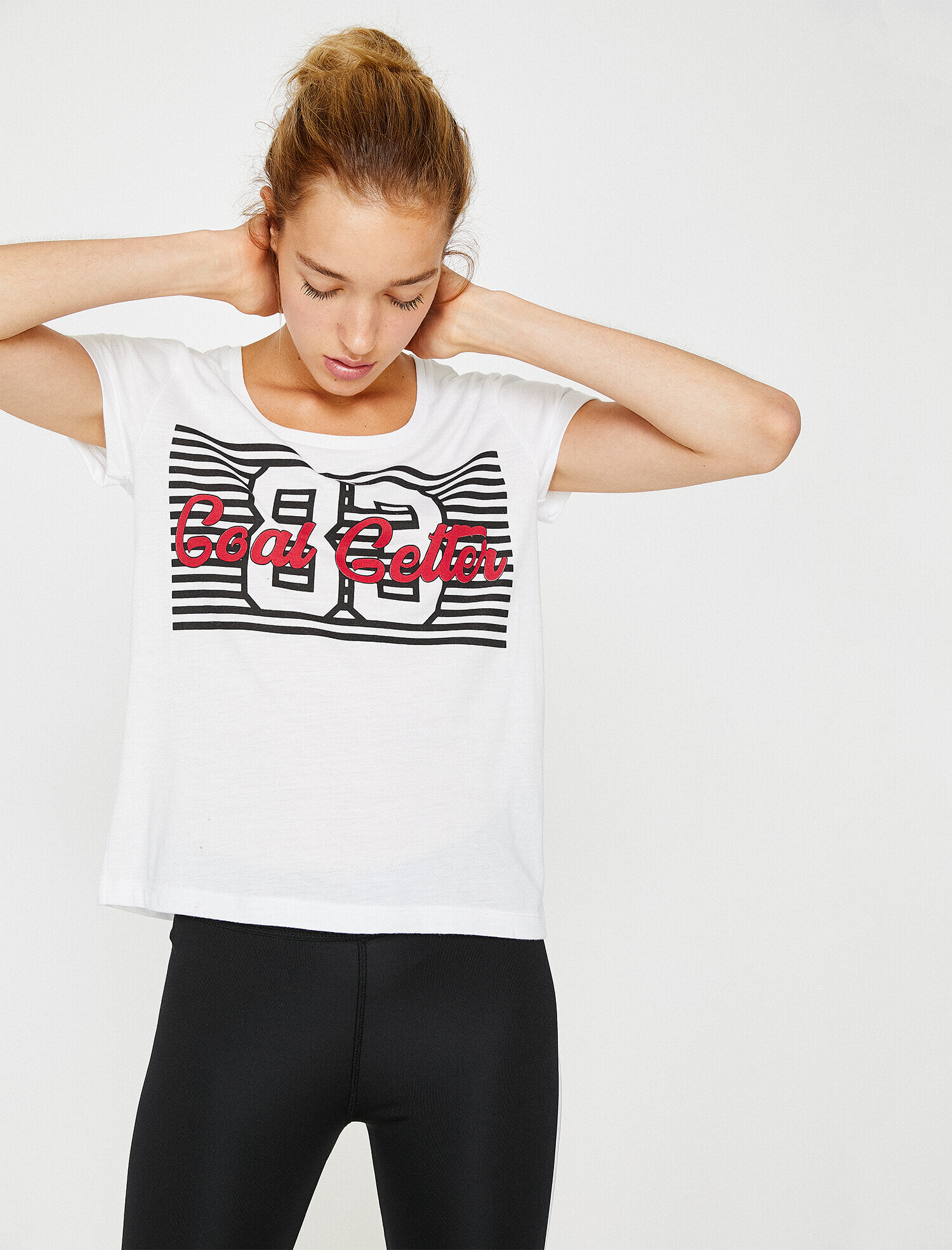   Yazılı Baskılı T-Shirt