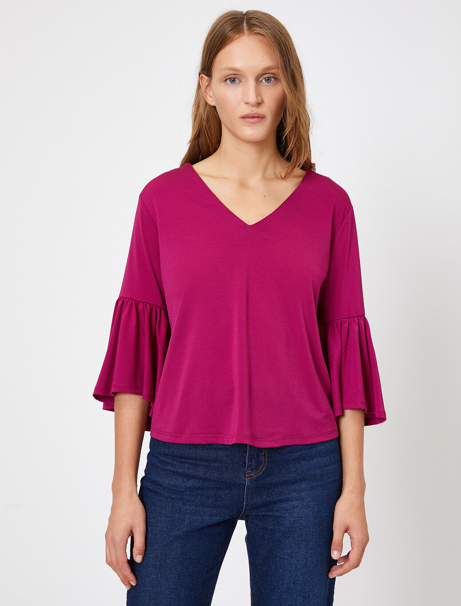   Kol Detaylı Tişört