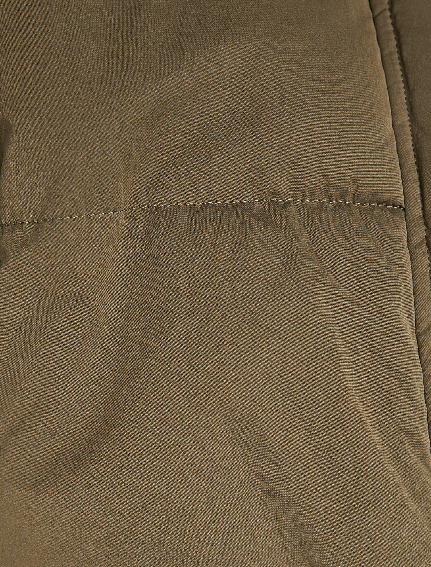 Suni Kürk Detaylı Şişme Mont