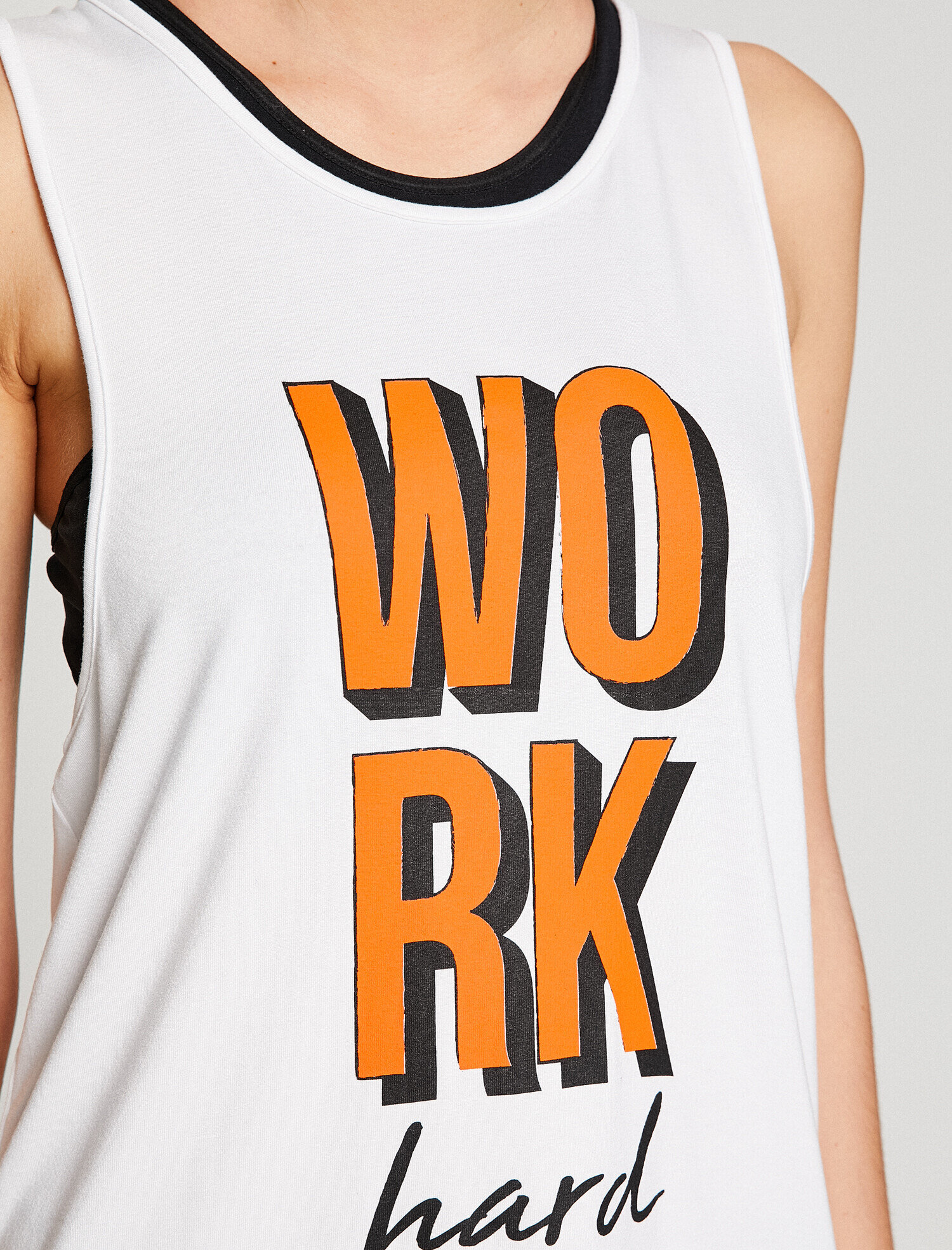   Yazılı Baskılı Atlet