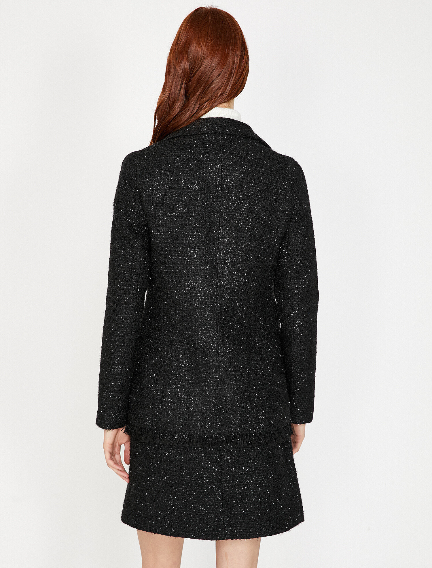   Düğme Detaylı Mont