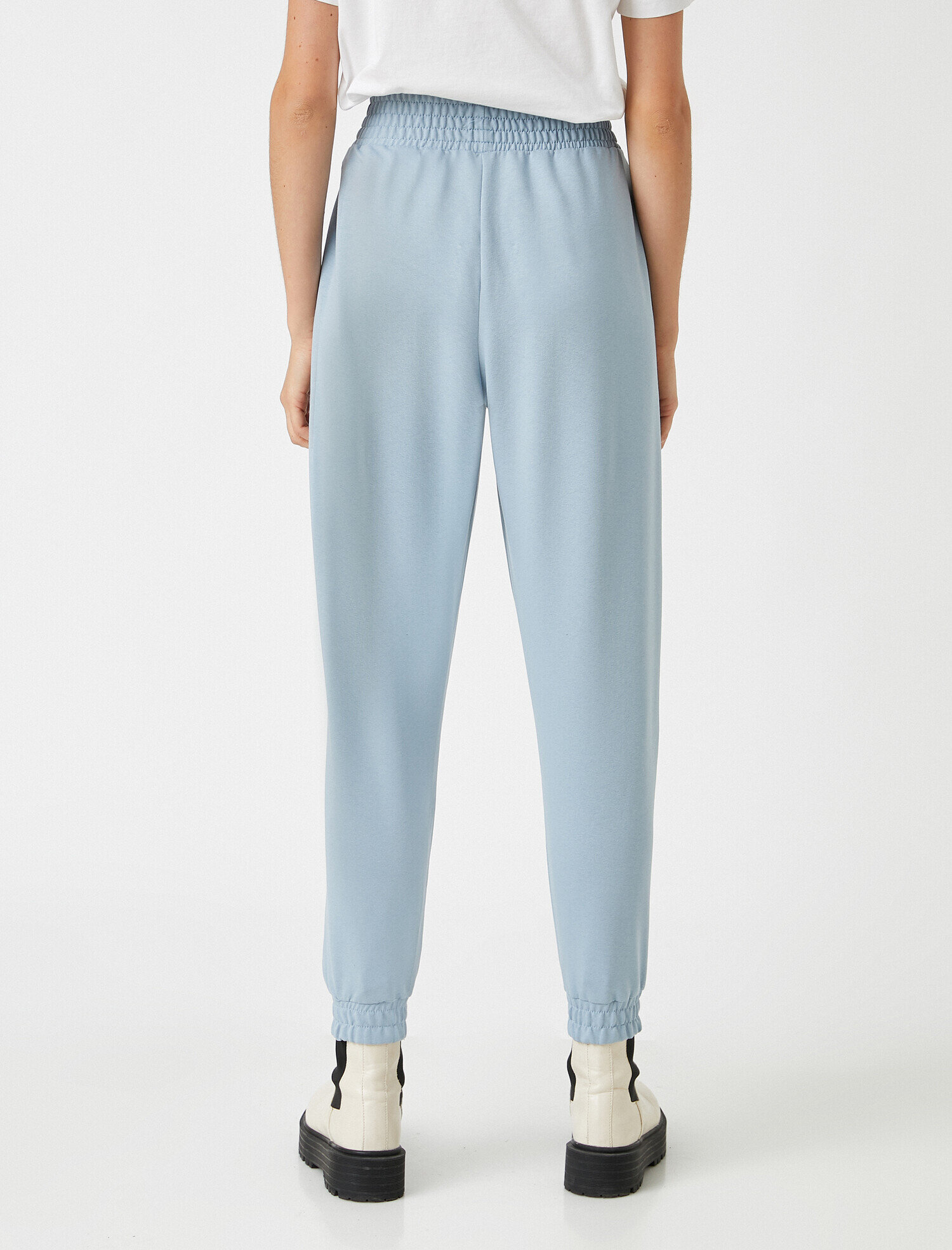   Jogger Eşofman Altı Beli Paçası Lastikli