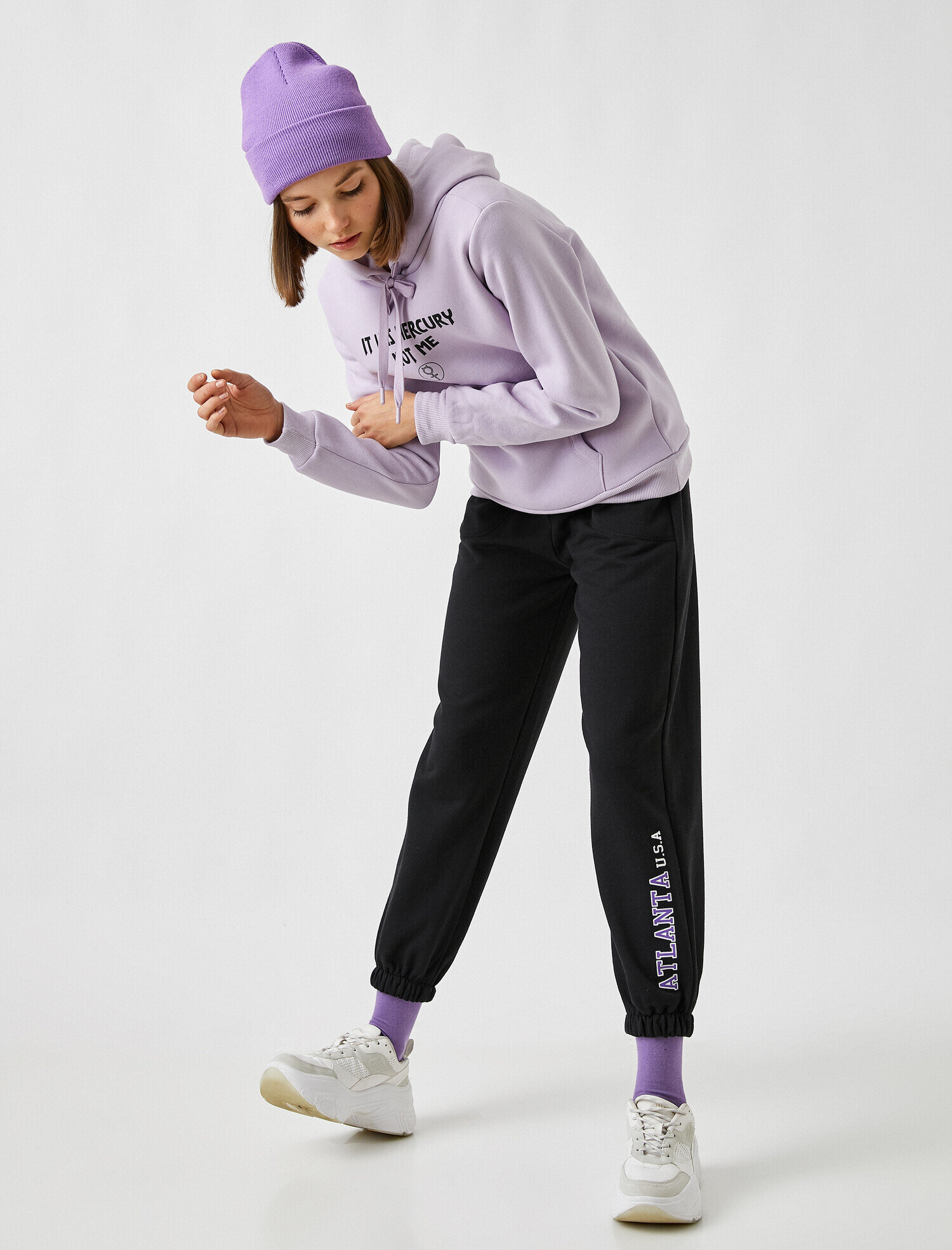   Baskılı Eşofman Altı