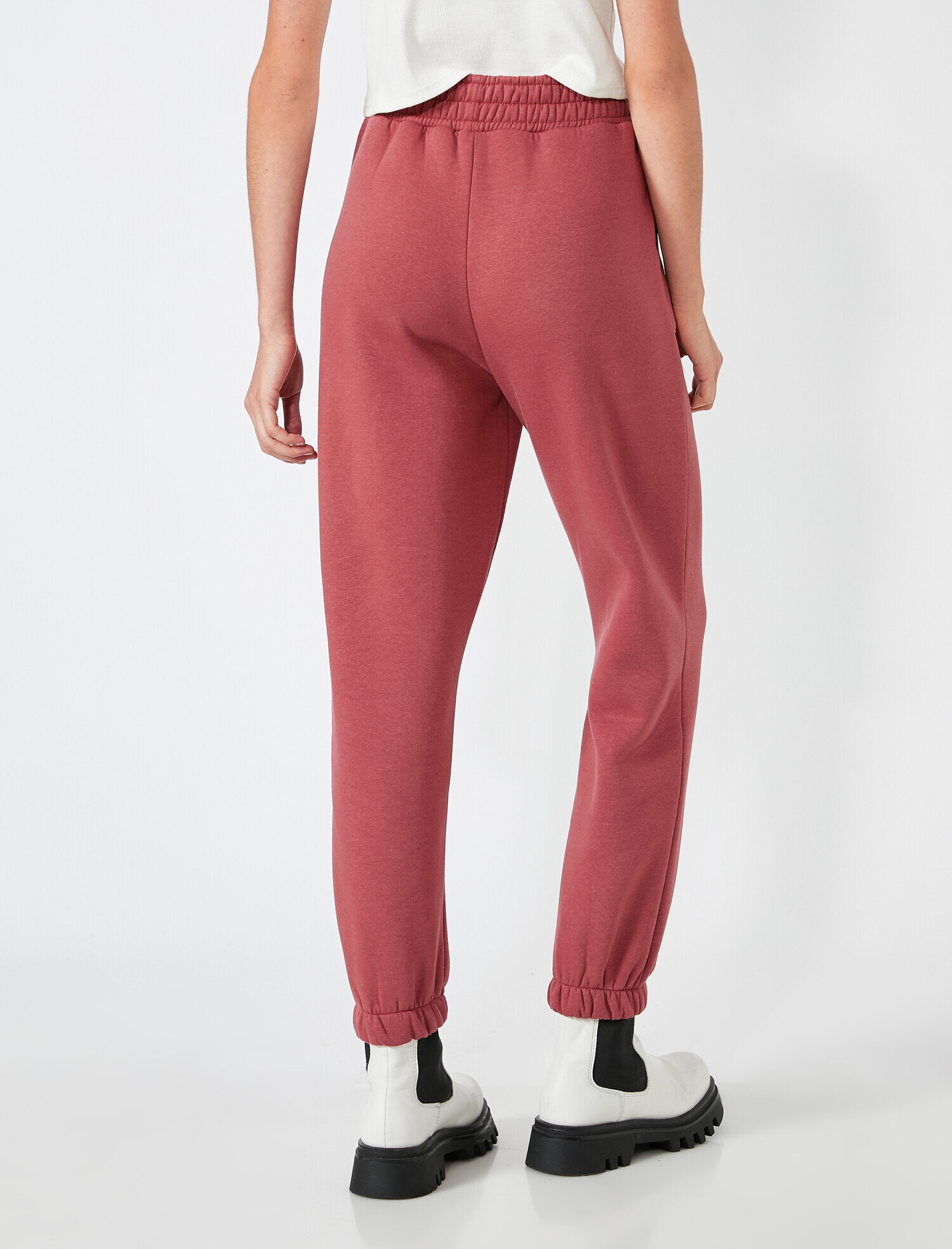   Jogger Eşofman Altı Beli Lastikli Baskılı