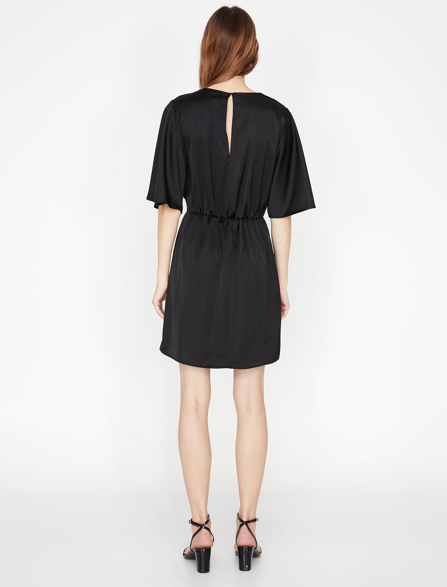   Beli Bağlamalı Abiye Elbise