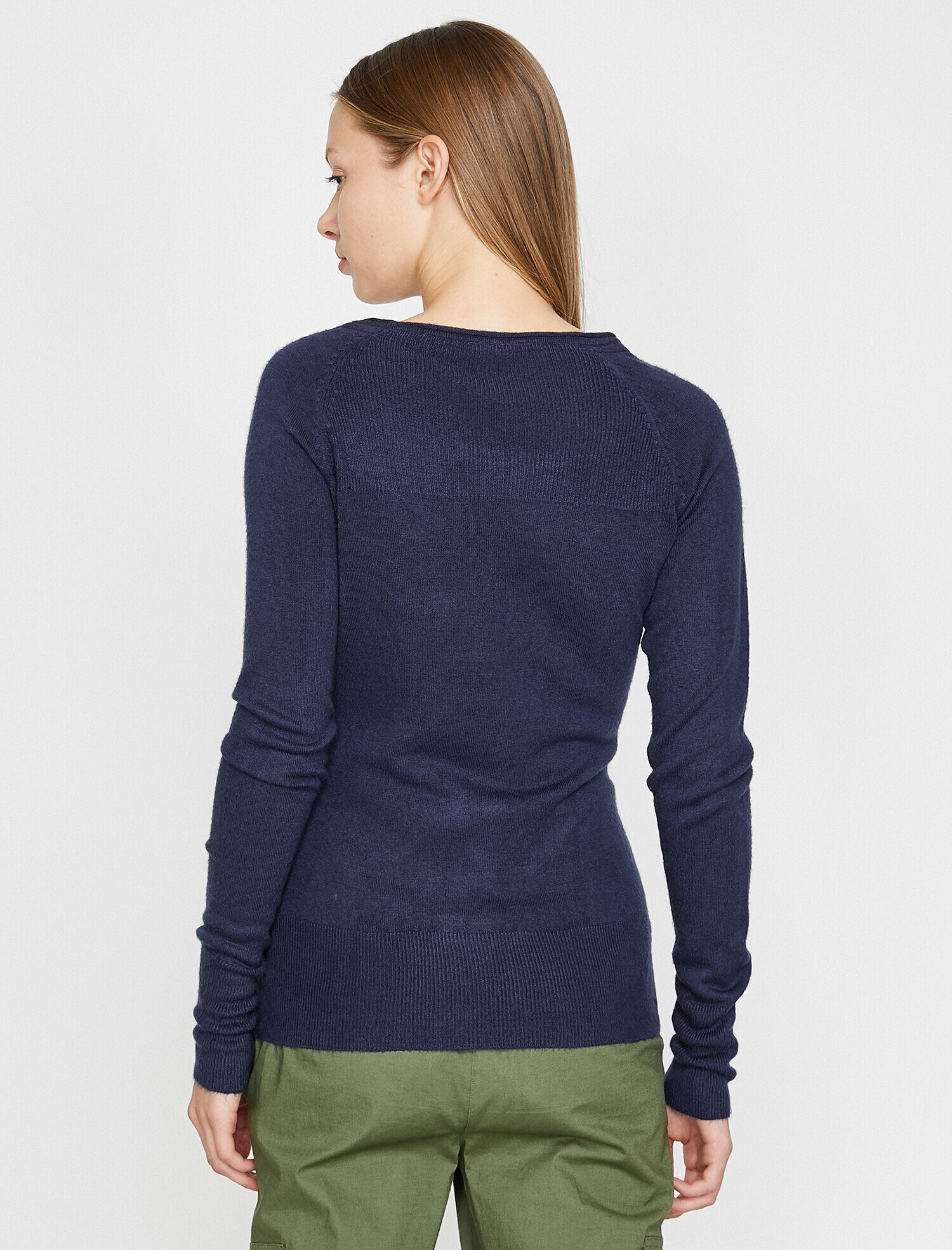   Bisiklet Yaka Triko Kazak