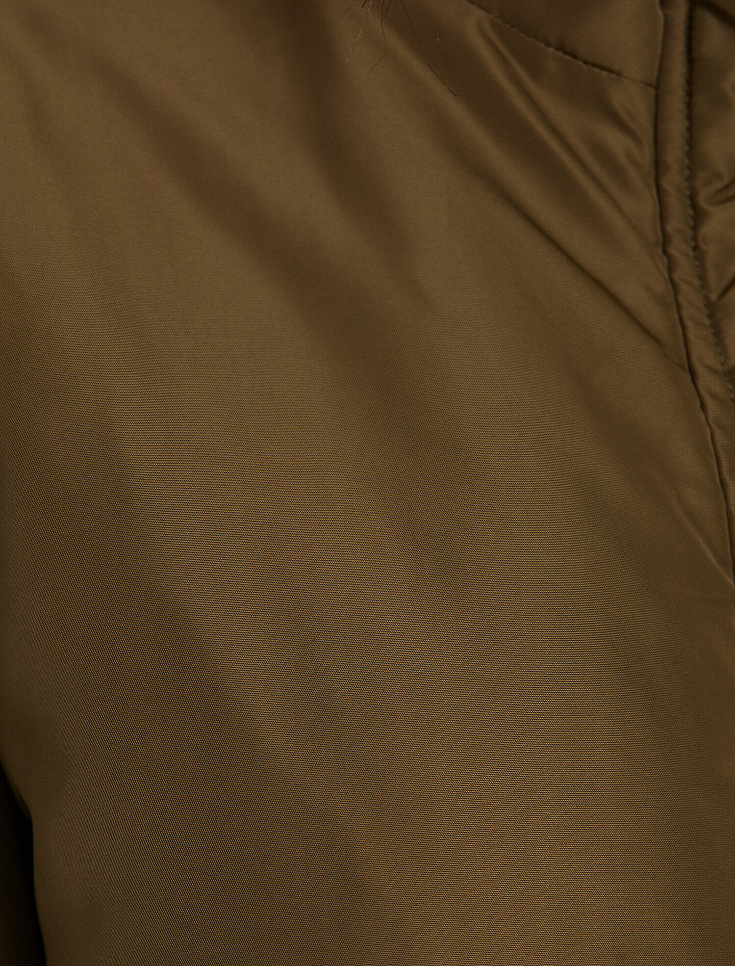   Suni Kürk Kapüşonlu Parka