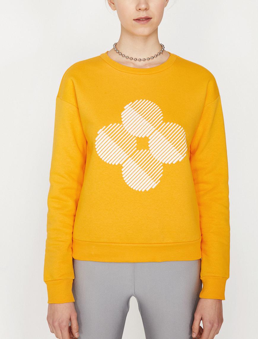   Baskılı Sweatshirt