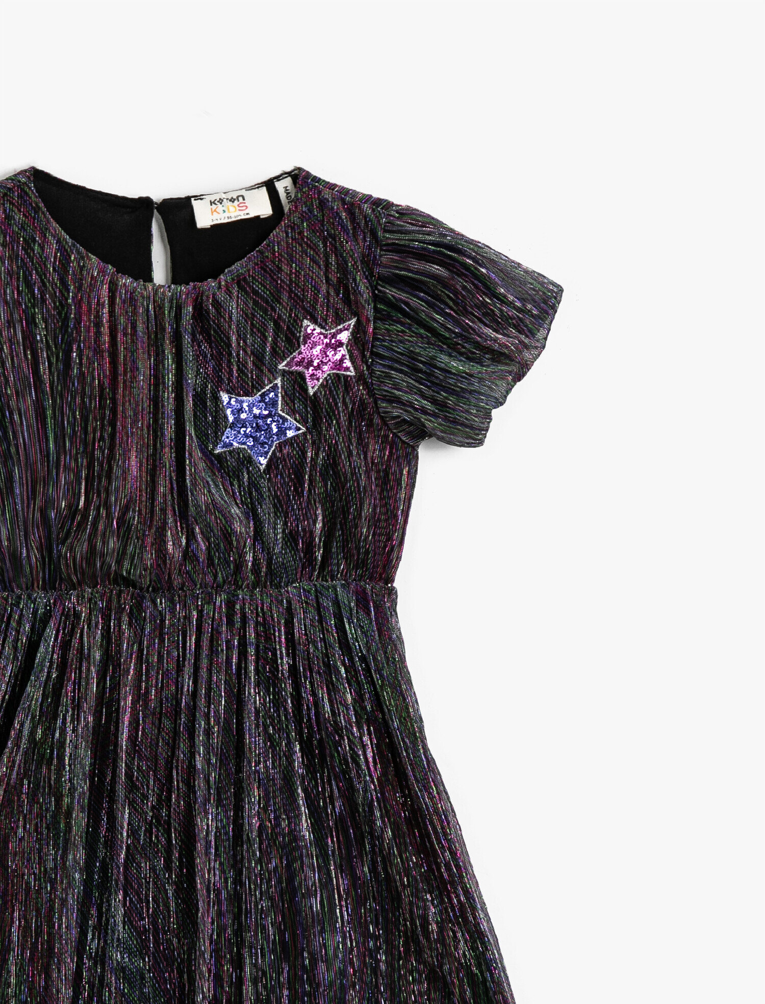  Kız Çocuk Yıldızlı Elbise