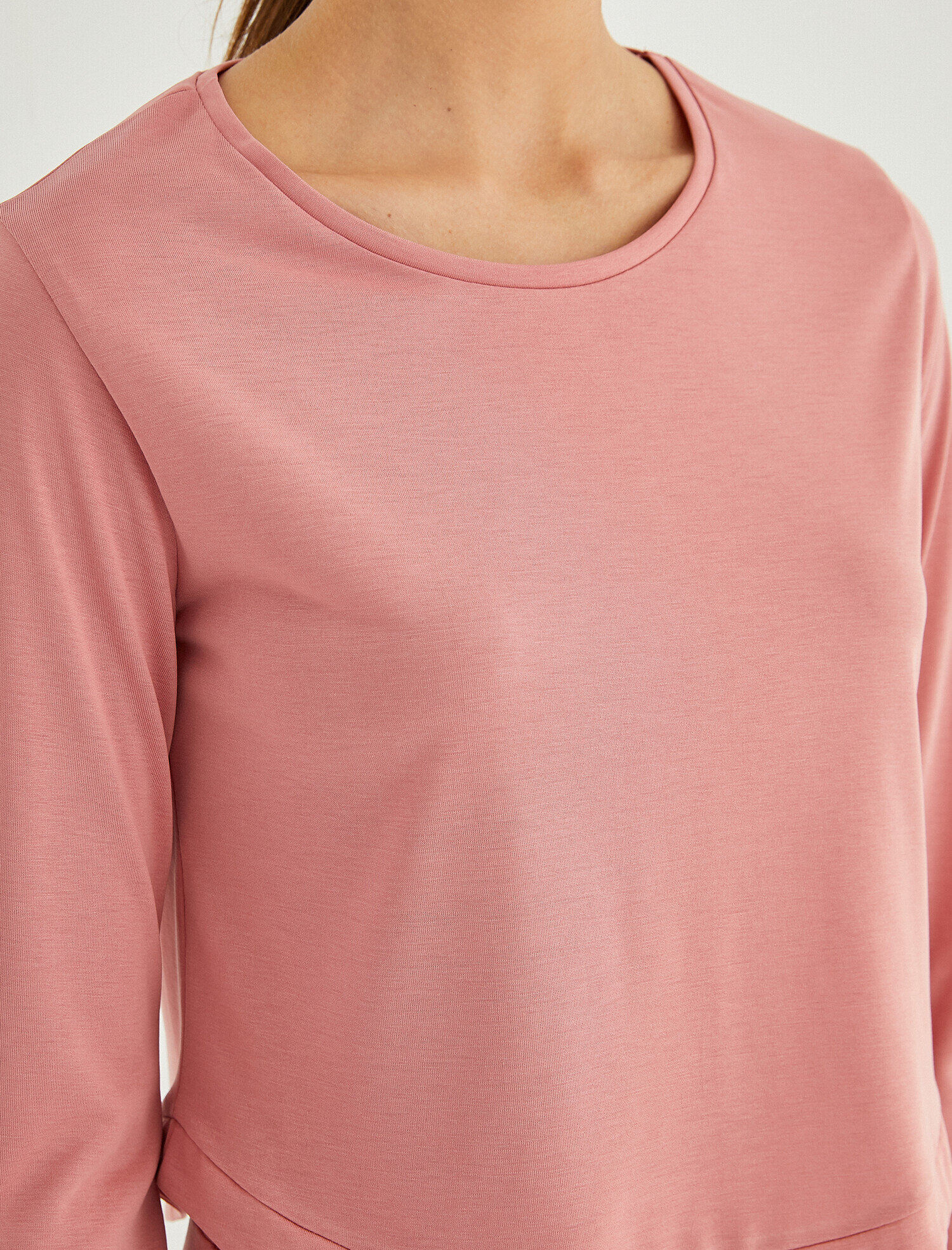   Uzun Kollu Pijama Üstü