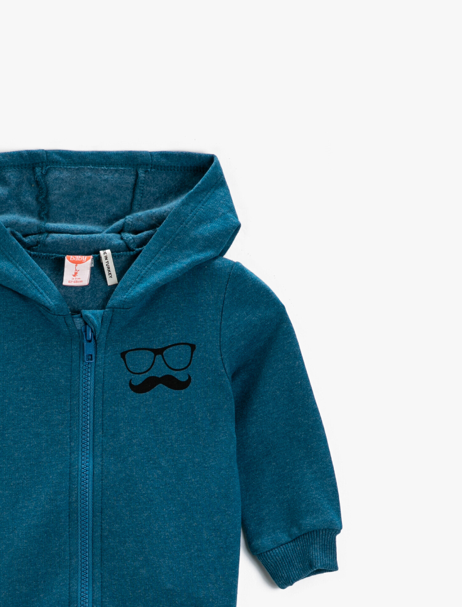  Erkek Bebek Kapüşonlu Hırka