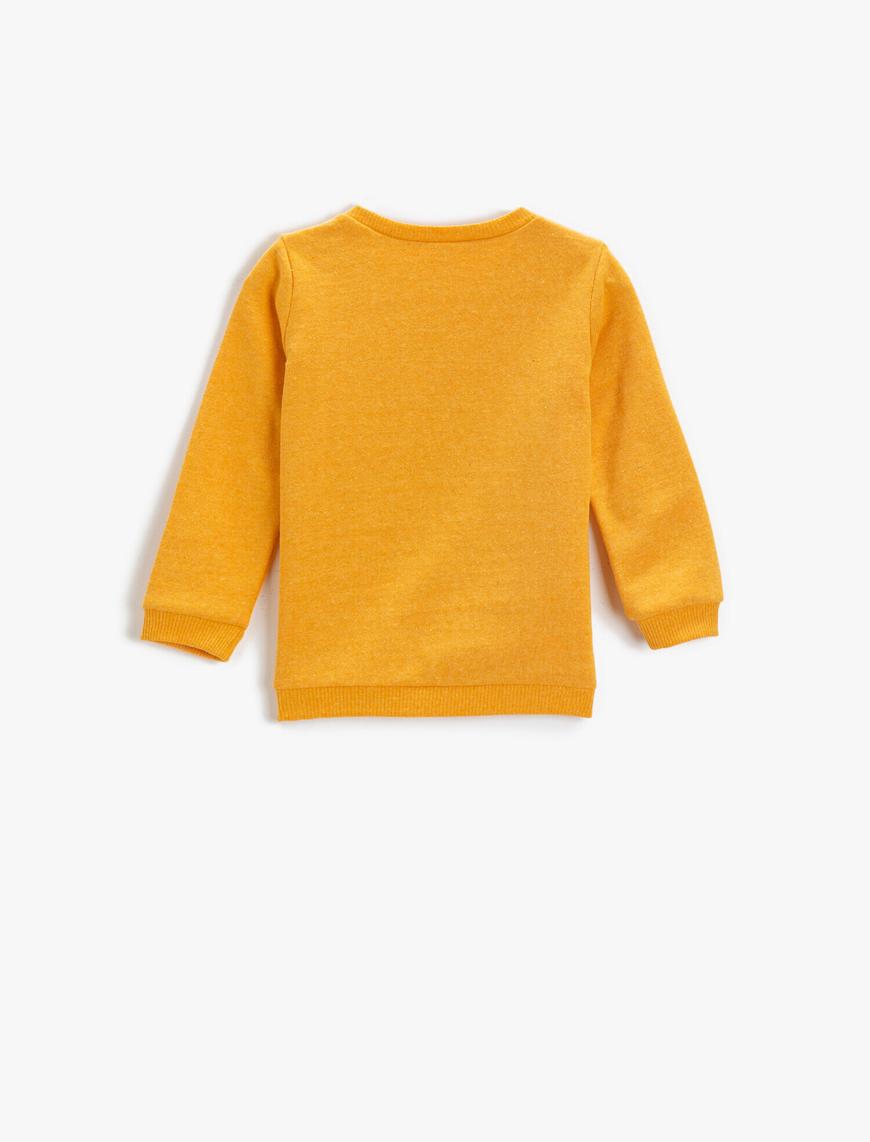  Erkek Bebek Baskılı Sweatshirt