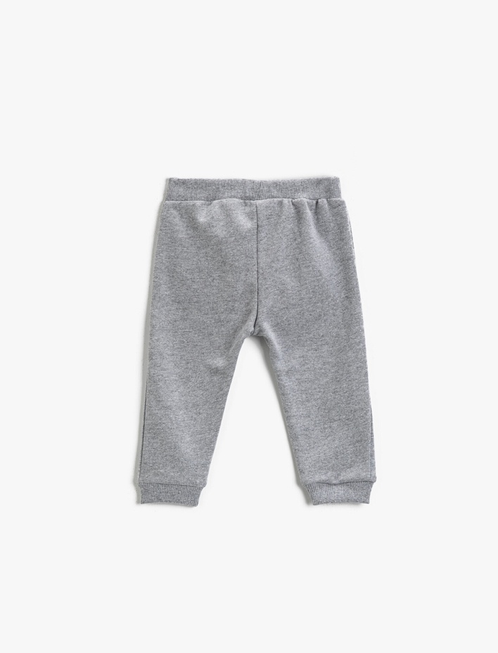 Erkek Bebek Düğmeli Eşofman Altı