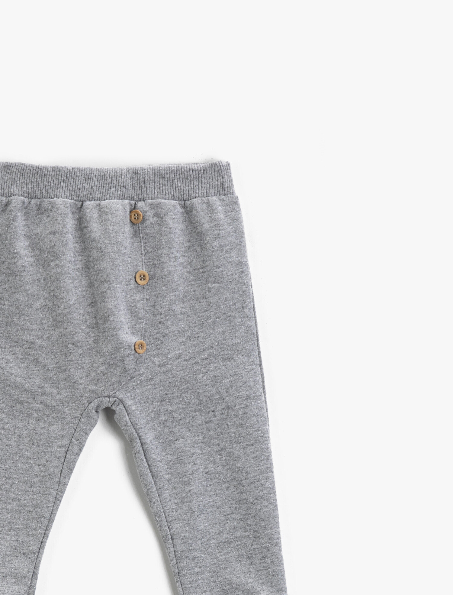  Erkek Bebek Düğmeli Eşofman Altı