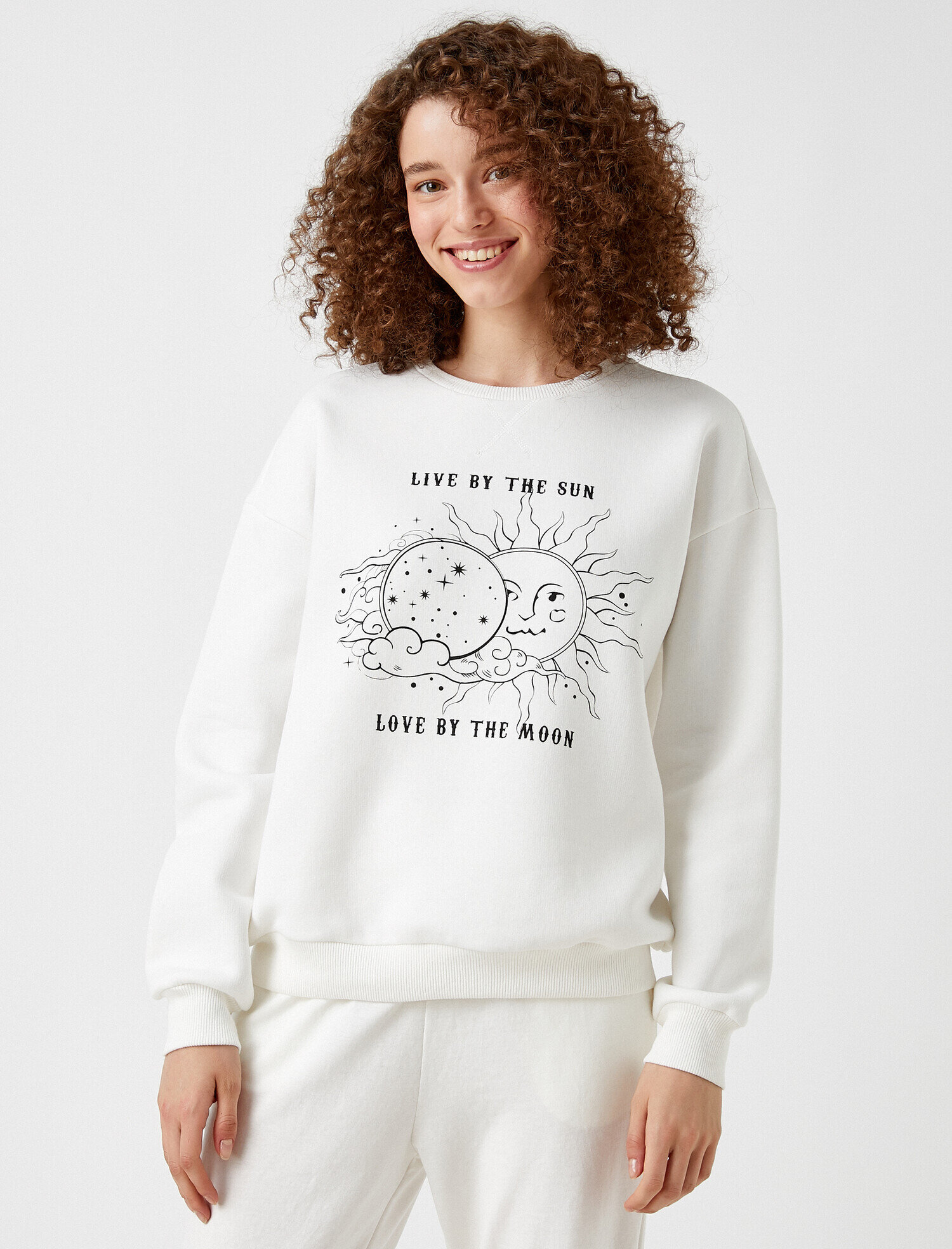   Baskılı Sweatshirt