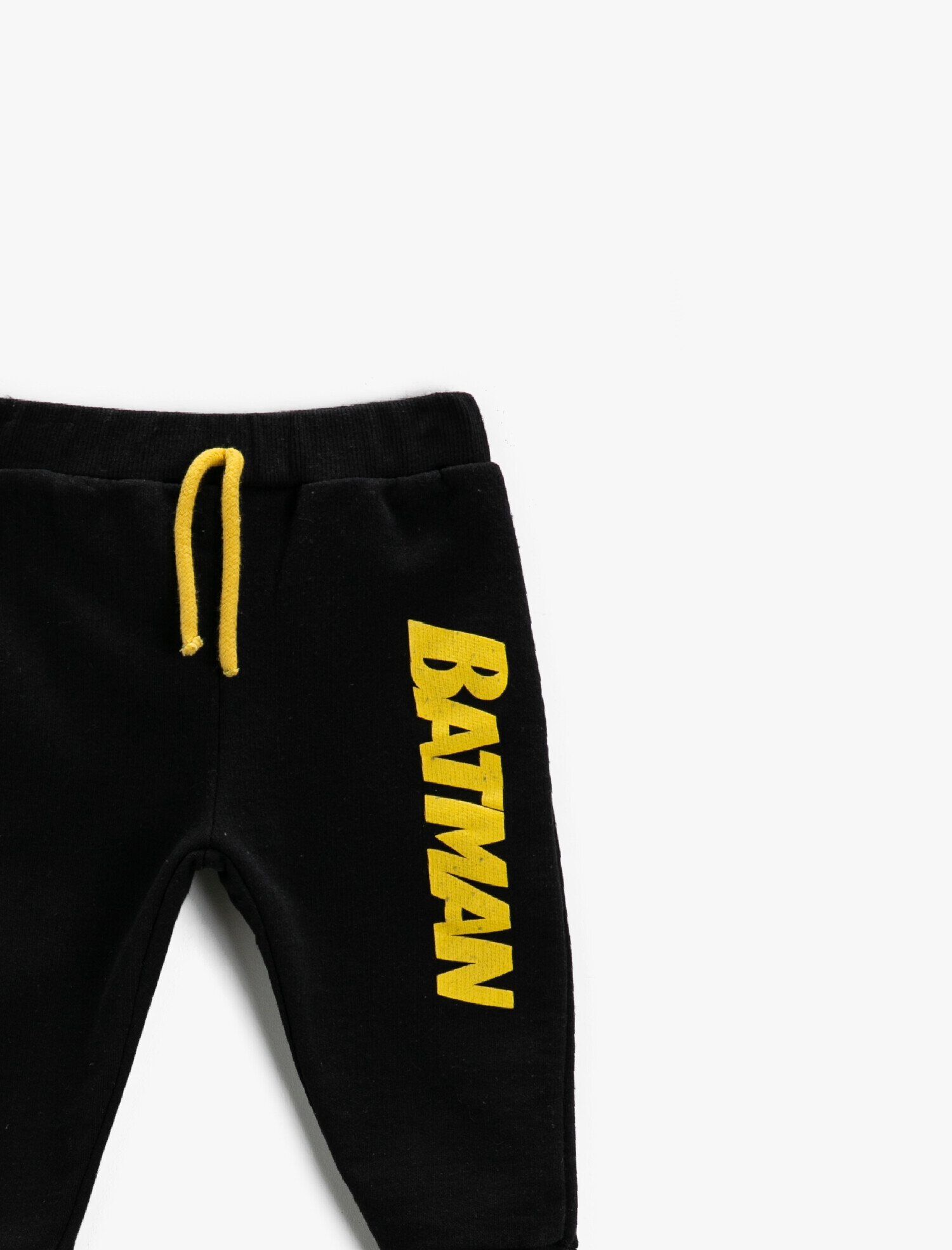  Erkek Bebek Batman Lisanslı Baskılı Eşofman Altı Beli Bağlamalı