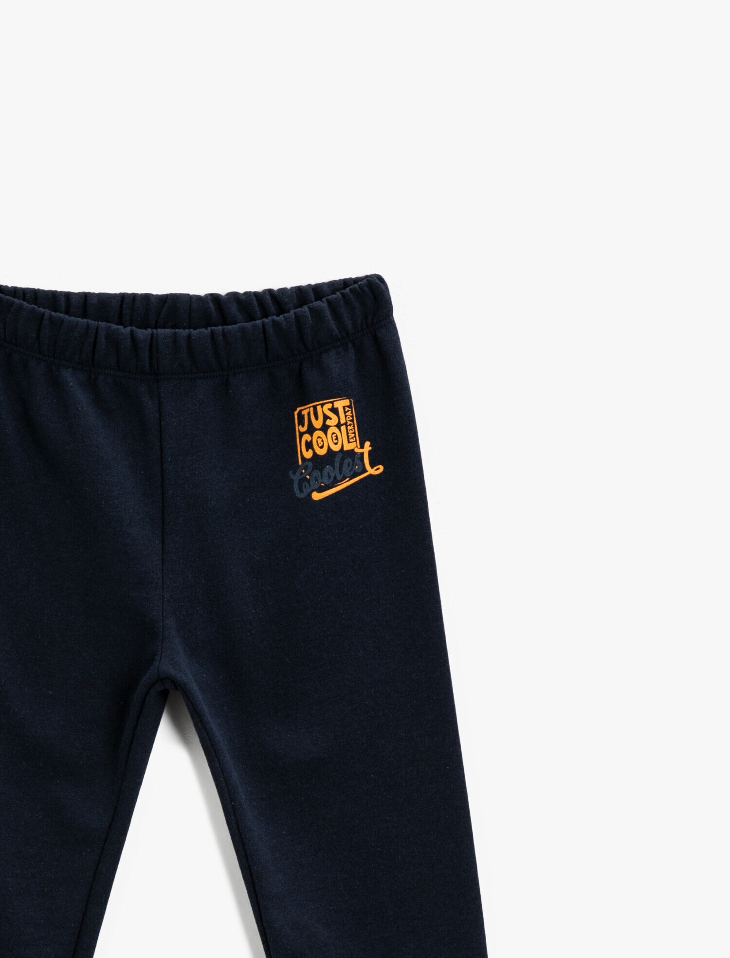  Erkek Bebek Baskılı Eşofman Altı Pamuklu Beli Lastikli