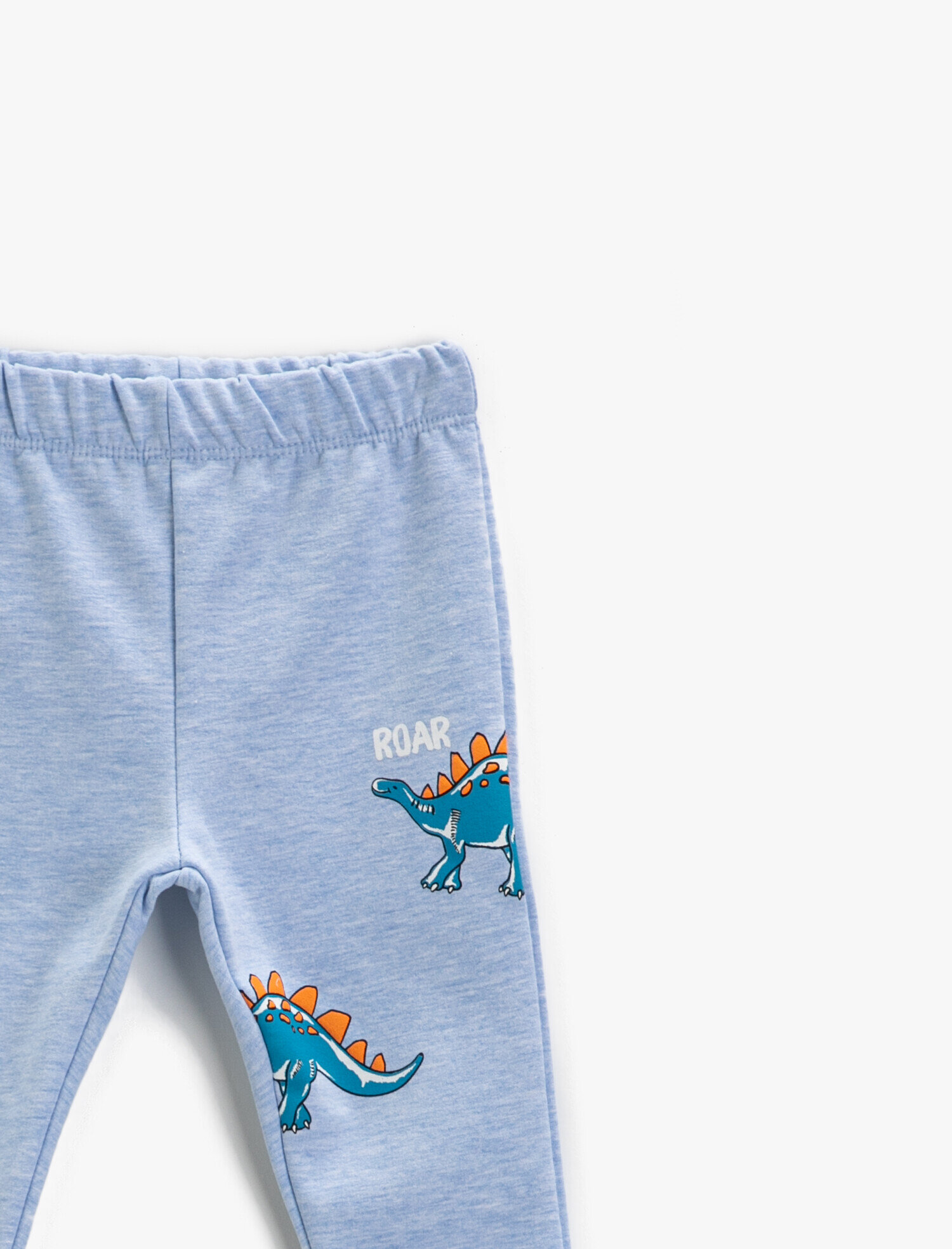  Erkek Bebek Baskılı Eşofman Altı Beli Lastikli