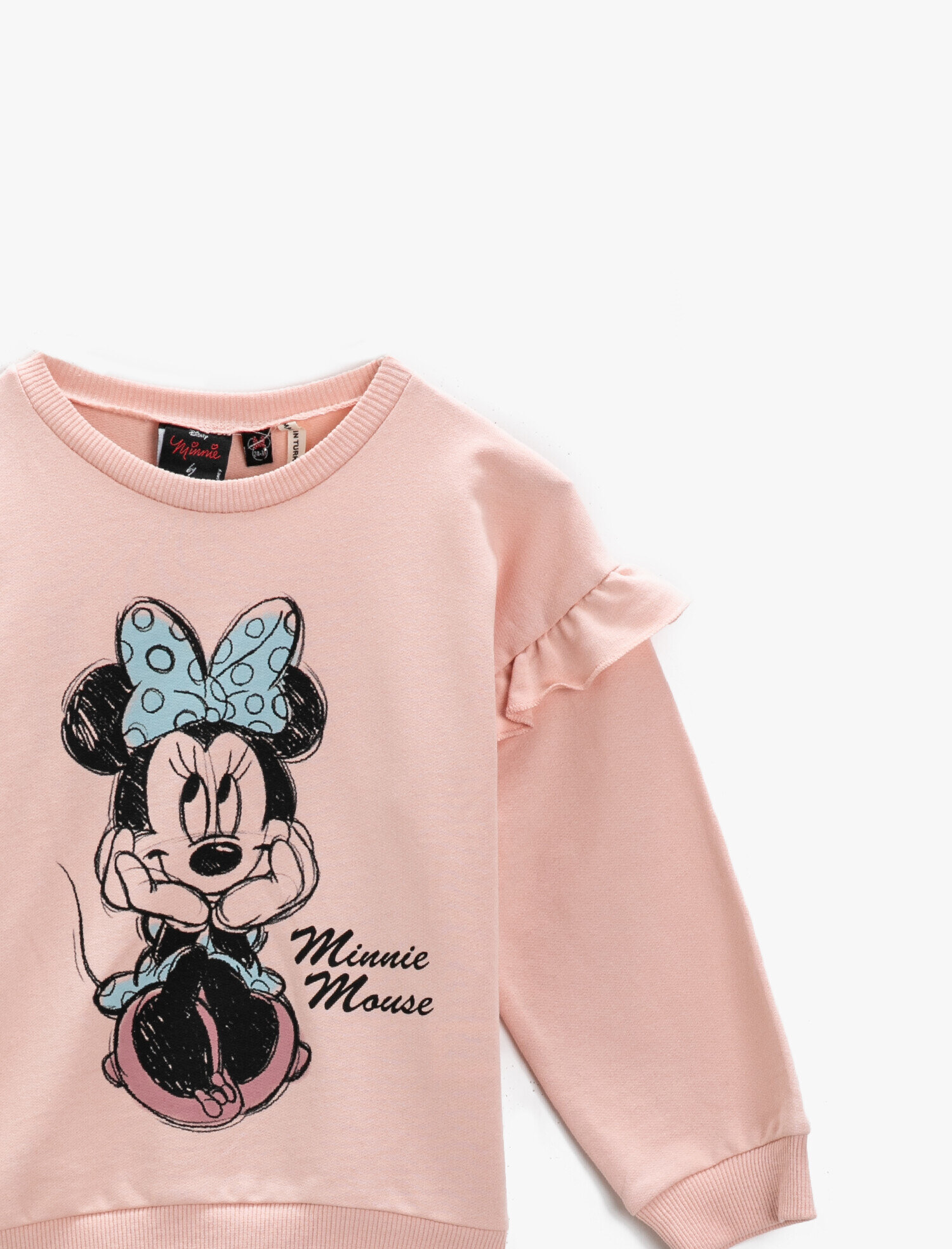 Kız Bebek Minnie By Koton Sweatshirt Pamuklu
