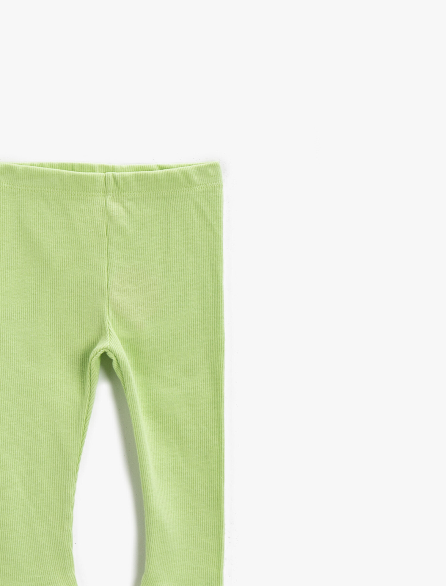  Kız Bebek Beli Lastikli Tayt Pamuklu