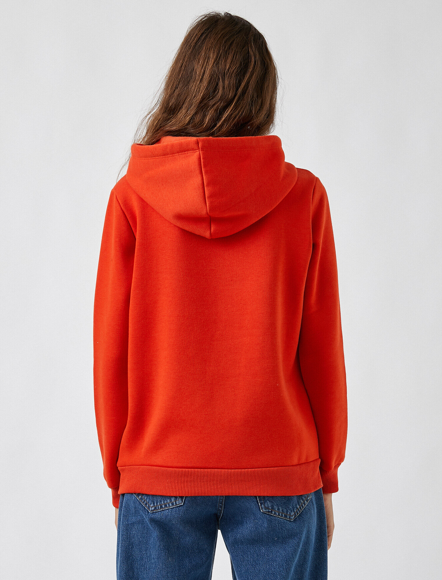 Kapüşonlu Kanguru Cepli Sweatshirt