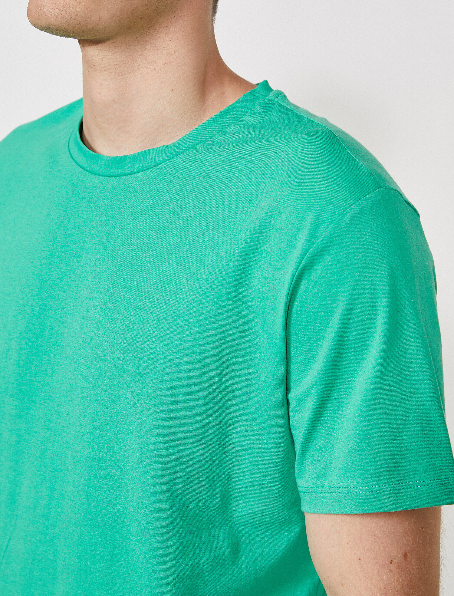   Loose Fit Basic Tişört Pamuklu