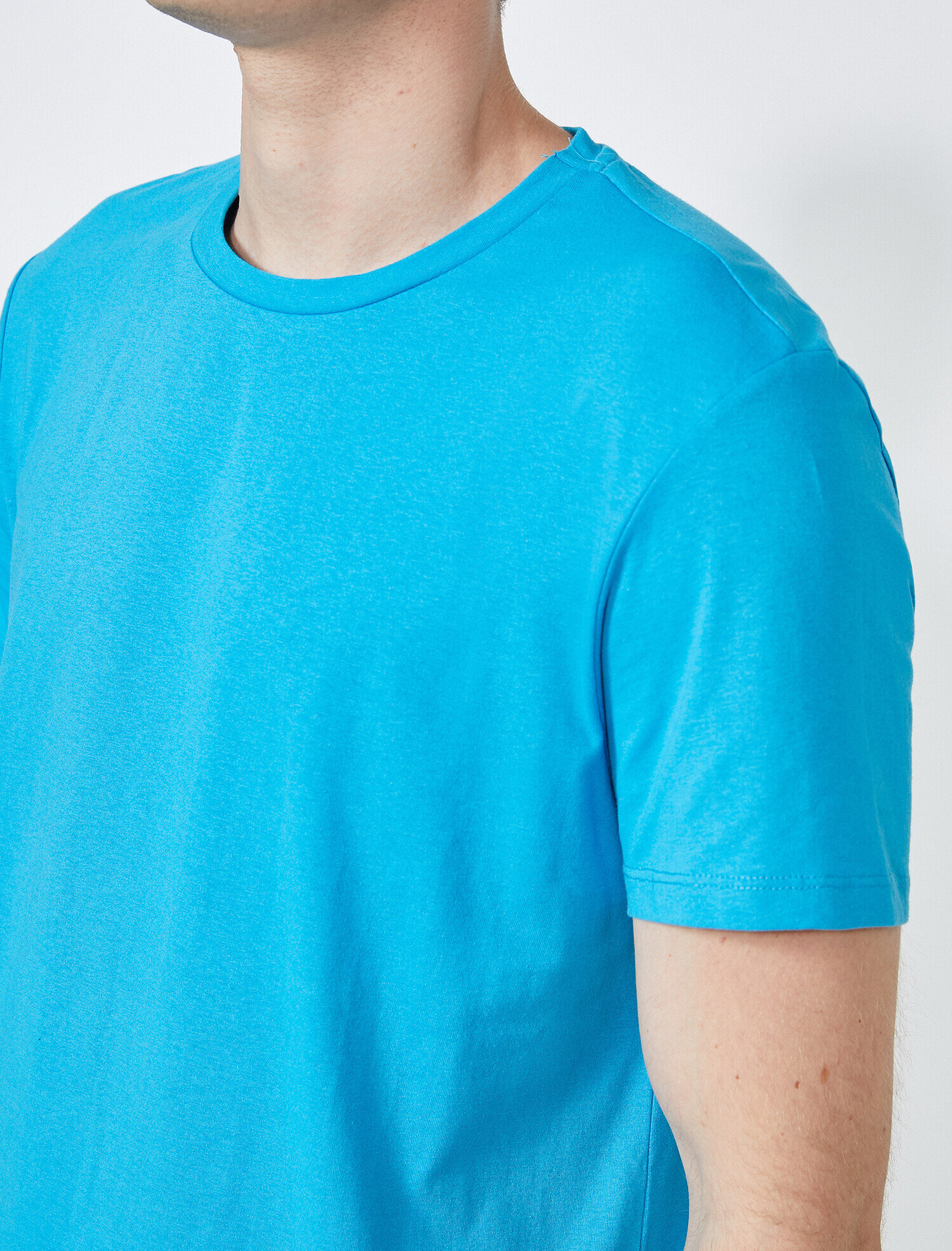   Loose Fit Basic Tişört Pamuklu