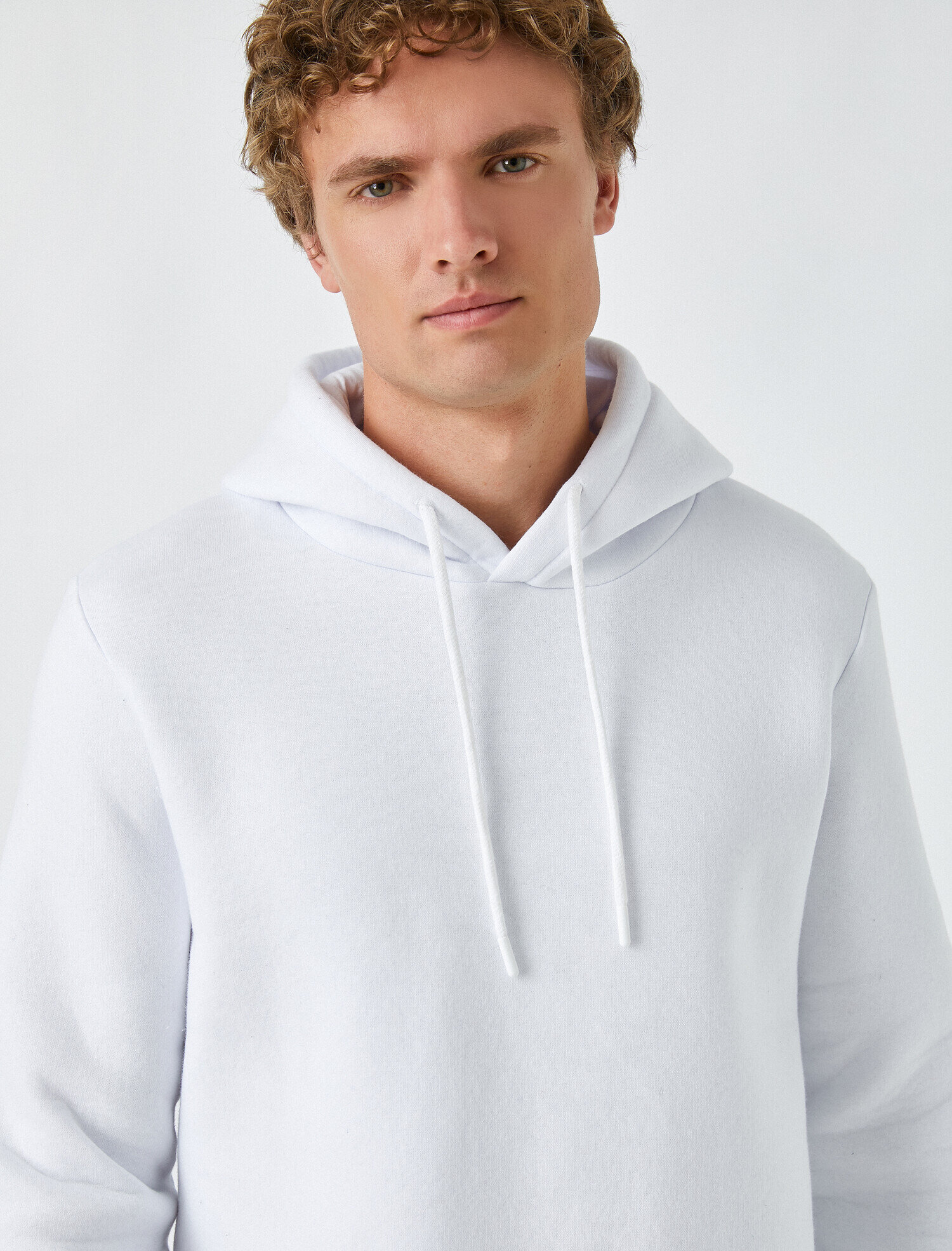   Basic Kapüşonlu Sweatshirt