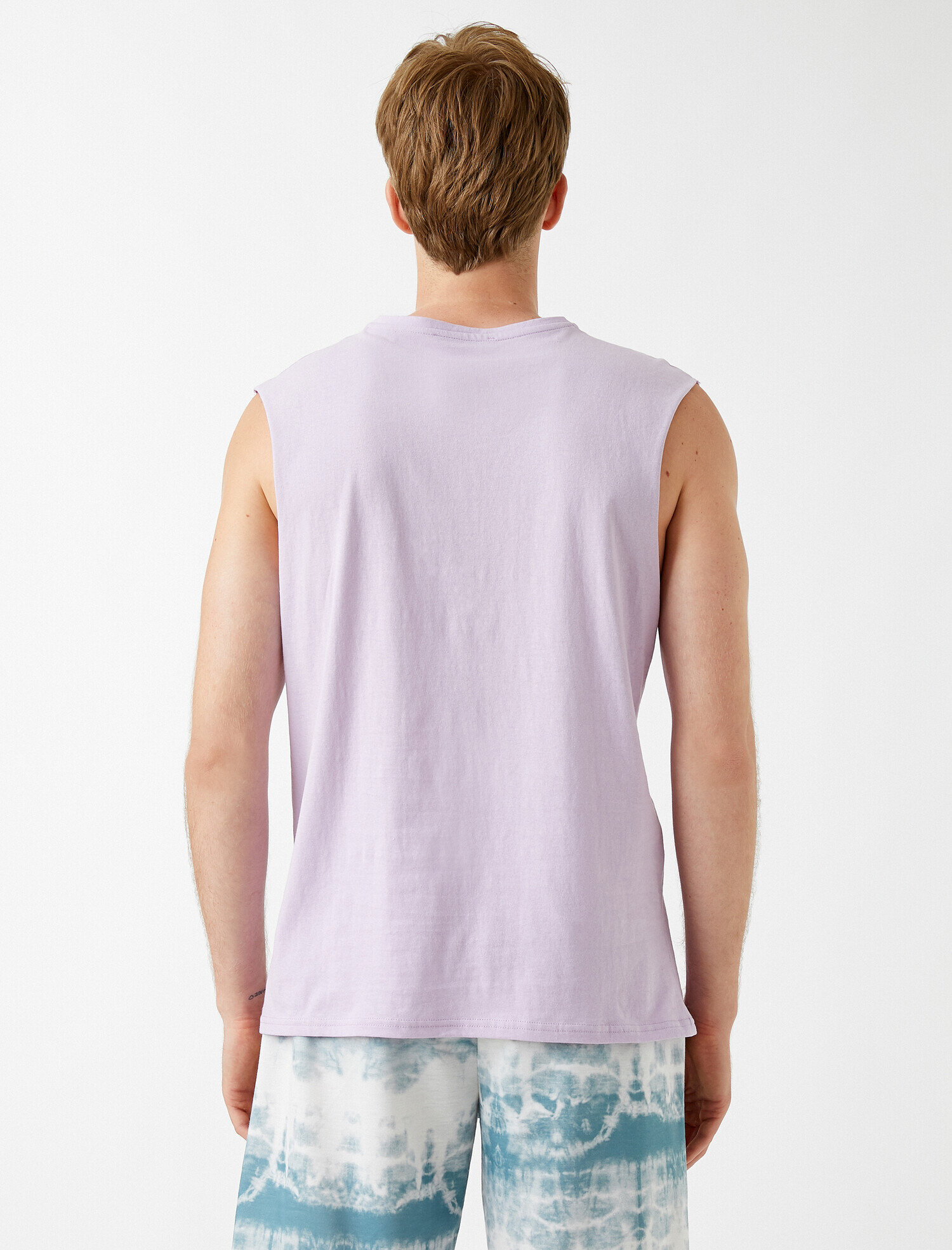   Kaplan Baskılı Atlet Pamuklu