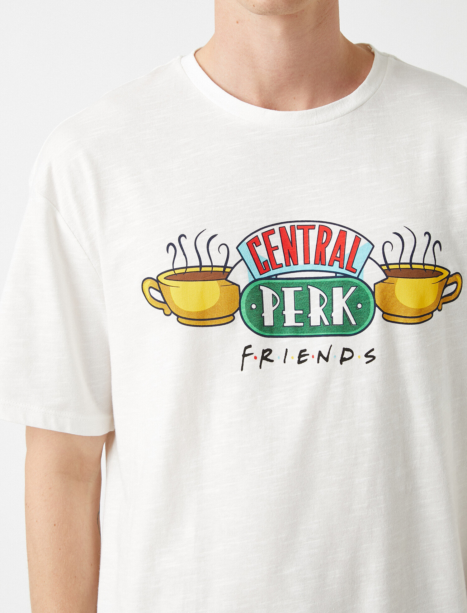   Friends Tişört Lisanslı Pamuklu Oversize