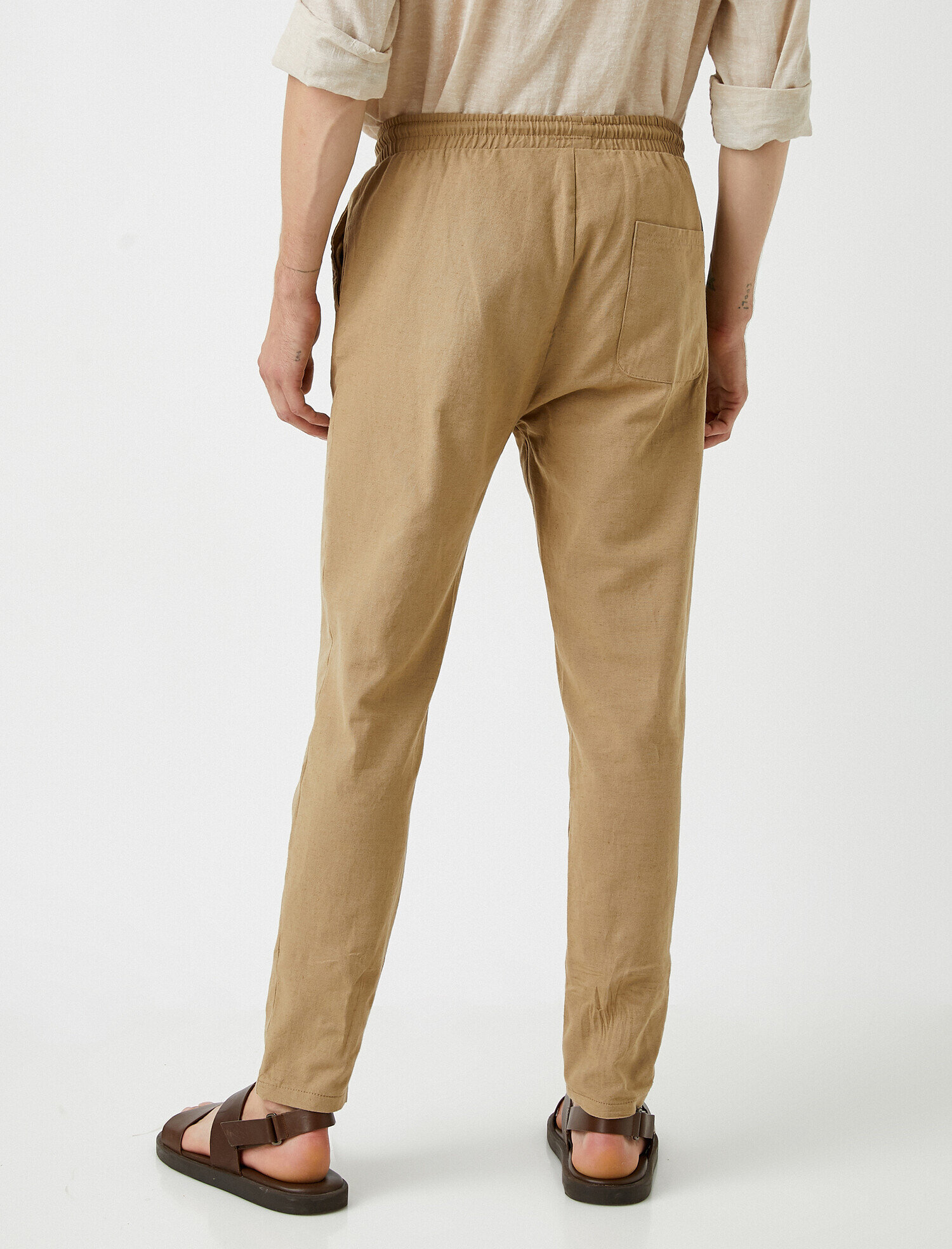   Keten Karışımlı Pantolon