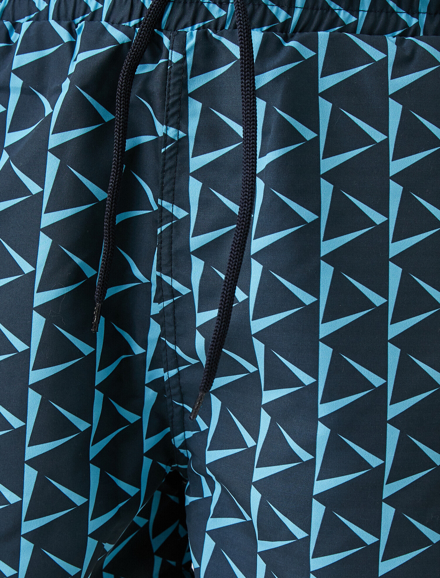   Geometrik Desenli Mayo Yüzme Şortu