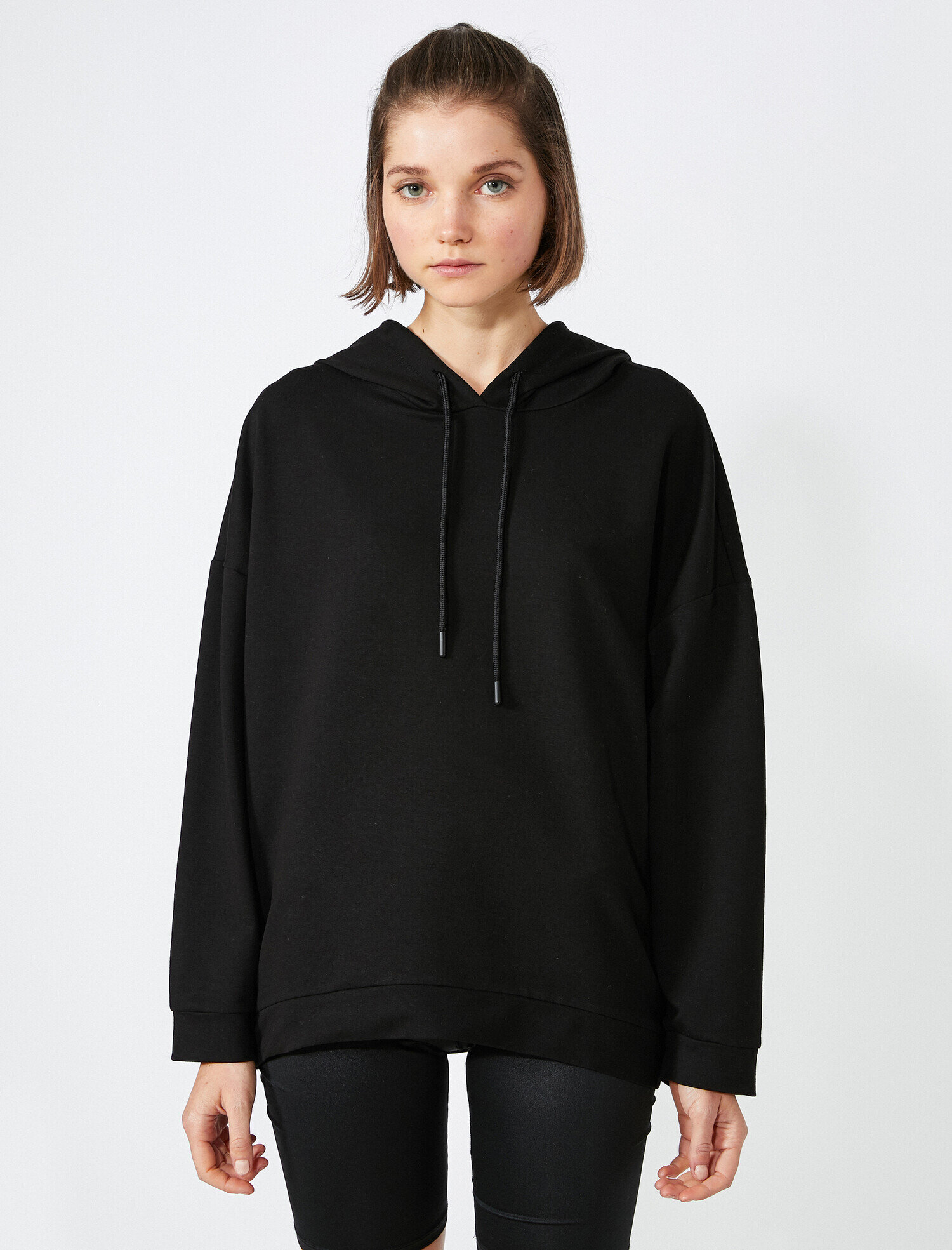   Kapüşonlu Oversize Sweatshirt