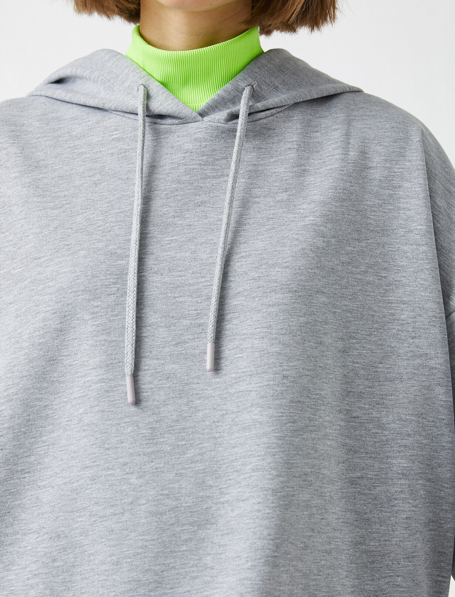 Kapüşonlu Oversize Sweatshirt