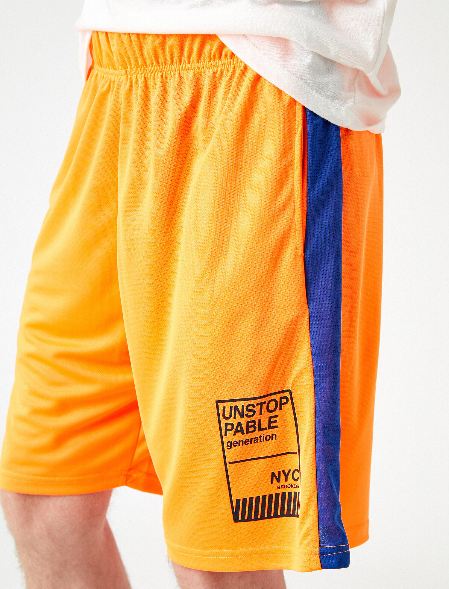   Baskılı Spor Şort