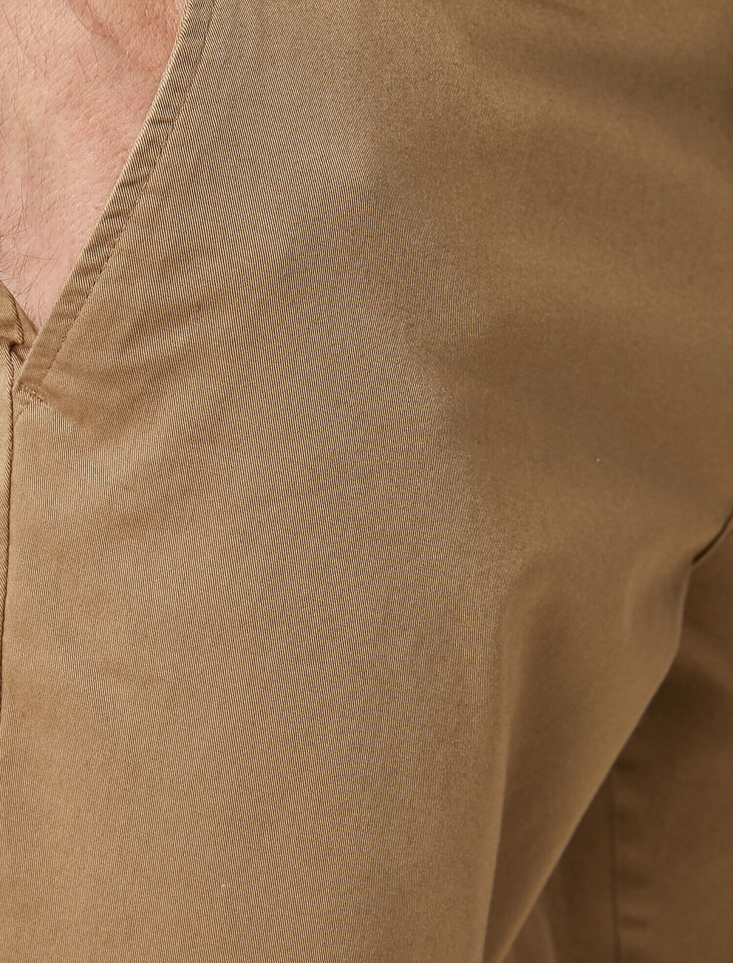   Slim Fit Gabardin Kumaştan Cepli Basic Chino Pantolon