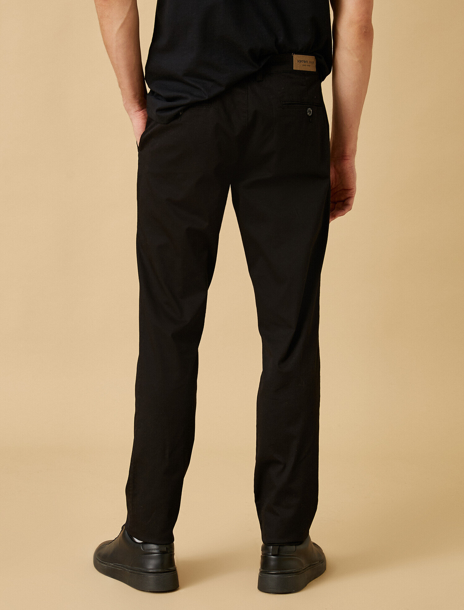   Slim Fit Pantolon Cepli Pamuklu