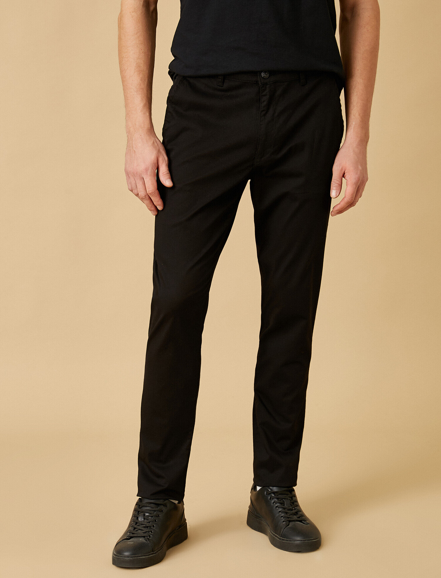   Slim Fit Pantolon Cepli Pamuklu