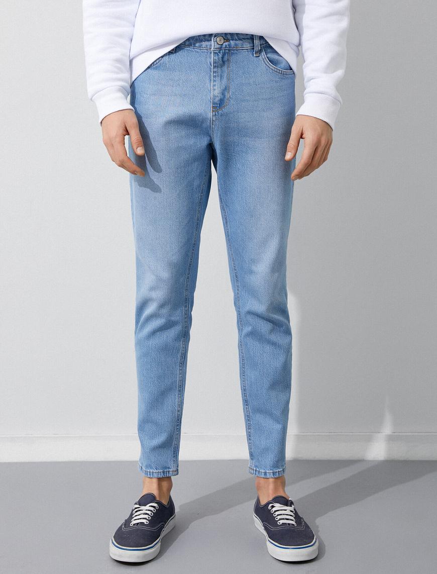   Tapered Fit Kot Pantolon - Joe Jean