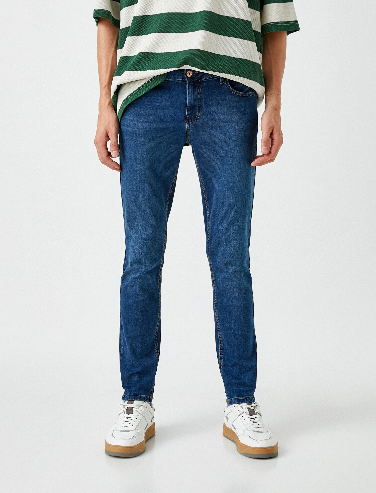   Skinny Fit Kot Pantolon - Michael Jean