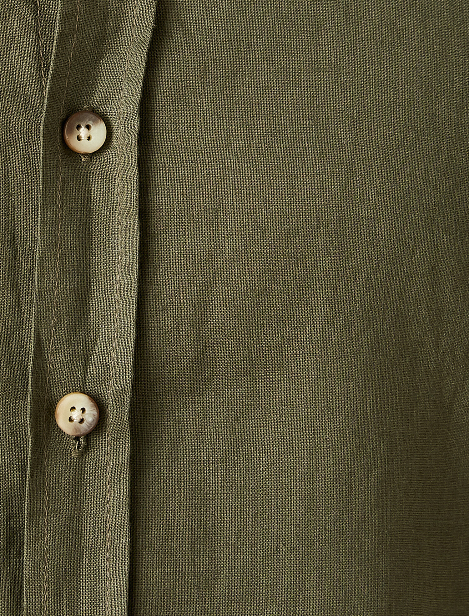 Keten Gömlek Kısa Kollu