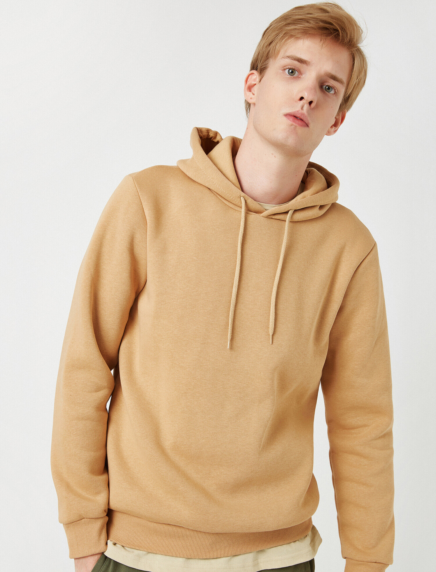 Kapüşonlu Uzun Kollu Sweatshirt